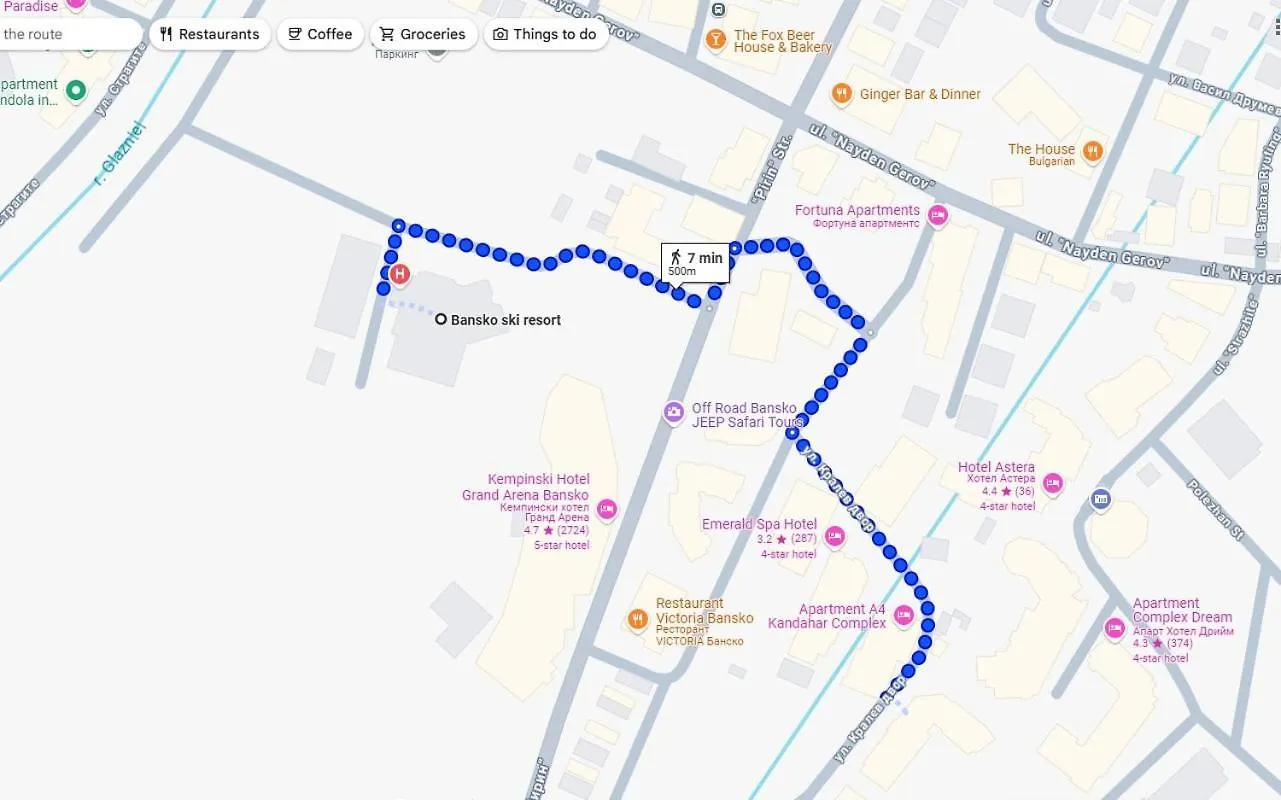 Pirin View Apartment 반스코